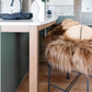 Brown Icelandic Sheepskin Chair Pad