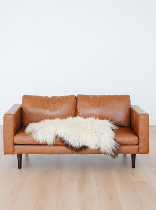 Unique Torddu (Dark Edges) Welsh Sheepskin