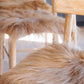 Camel Icelandic Sheepskin Chair Pad