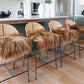 Brown Icelandic Sheepskin Chair Pad