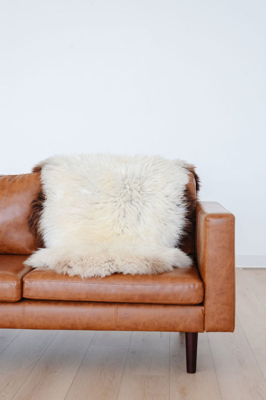 Unique Torddu (Dark Edges) Welsh Sheepskin