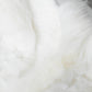 White Mélange Icelandic Sheepskin Throw