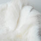 White Mélange Icelandic Sheepskin Throw