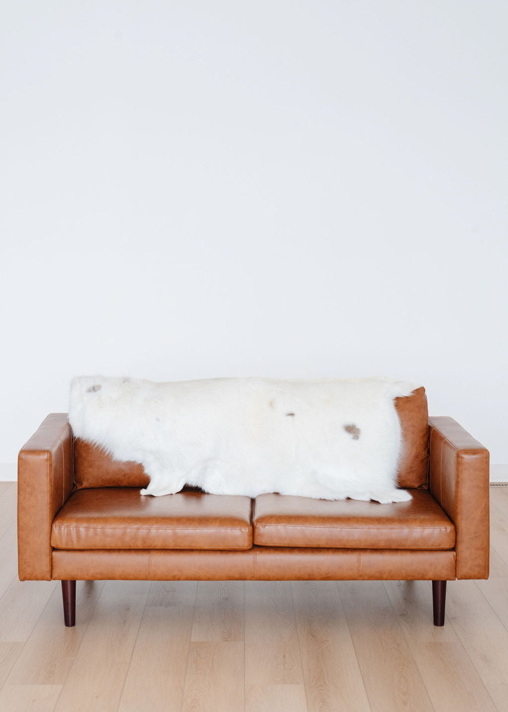 White Sami Reindeer Hide