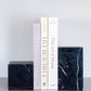 Black Marquina Marble Asymmetric Book Ends