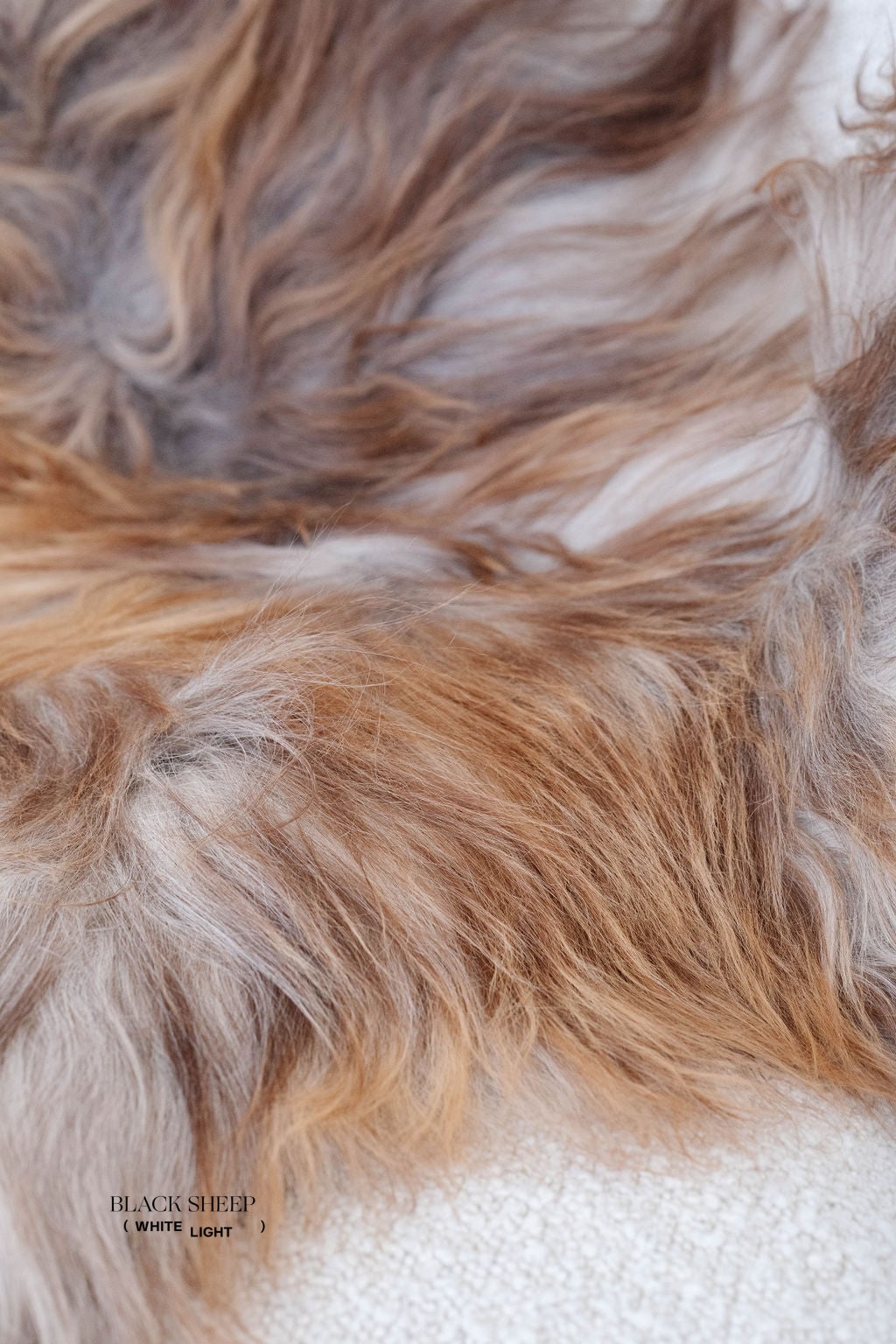 Rusty Grey Icelandic Sheepskin