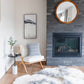 Grey Melange Sheepskin Rug