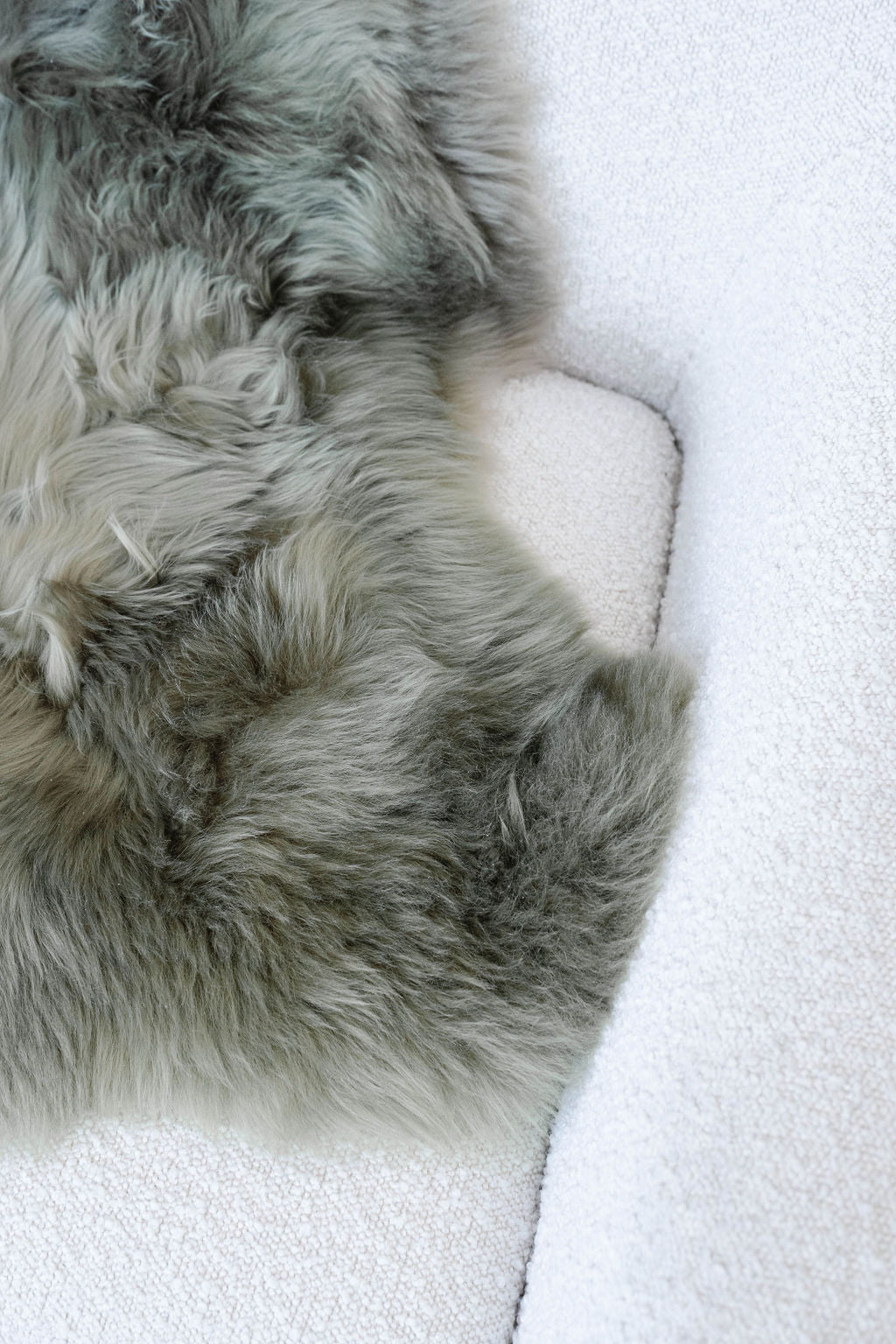 Olive Green Icelandic Sheepskin