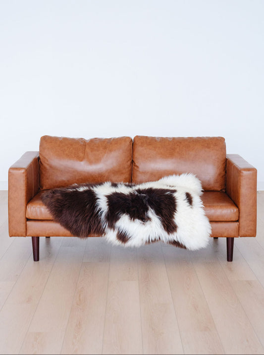 Unique Spotted Welsh Sheepskin