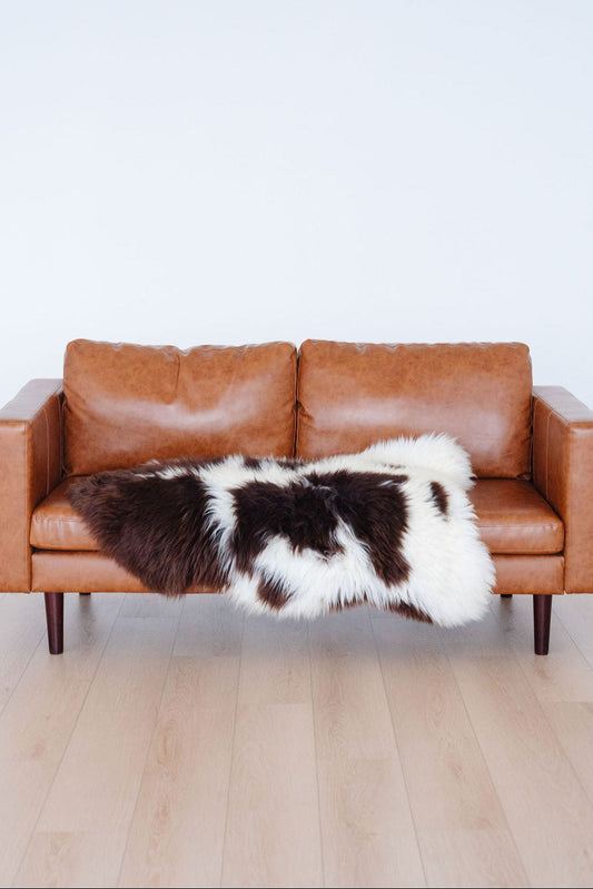 Unique Spotted Welsh Sheepskin