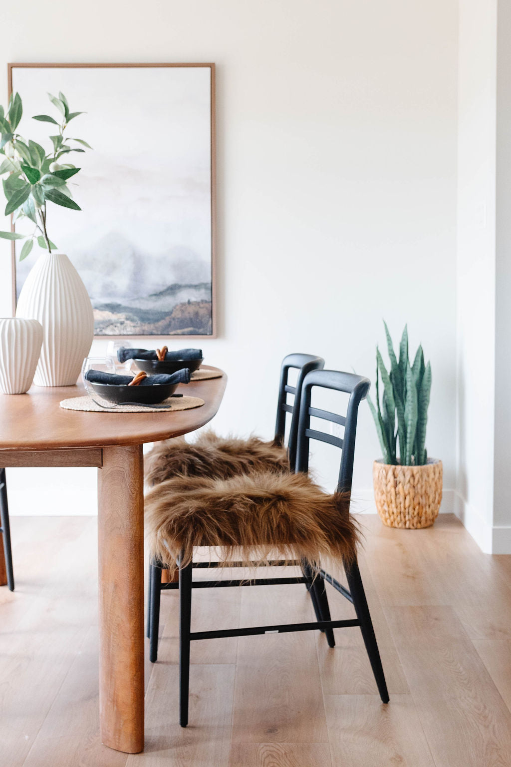 Brown Icelandic Sheepskin Chair Pad