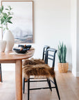 Brown Icelandic Sheepskin Chair Pad