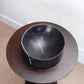 Black Marquina Marble Deep Dish
