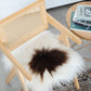 Brown Spotted Icelandic Sheepskin Chair Pad | Random