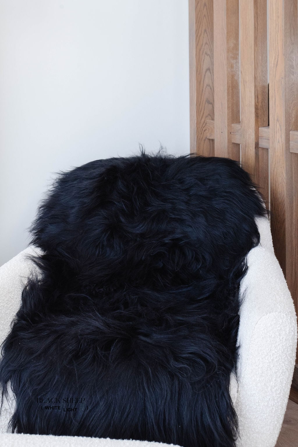 Black Double Icelandic Sheepskin