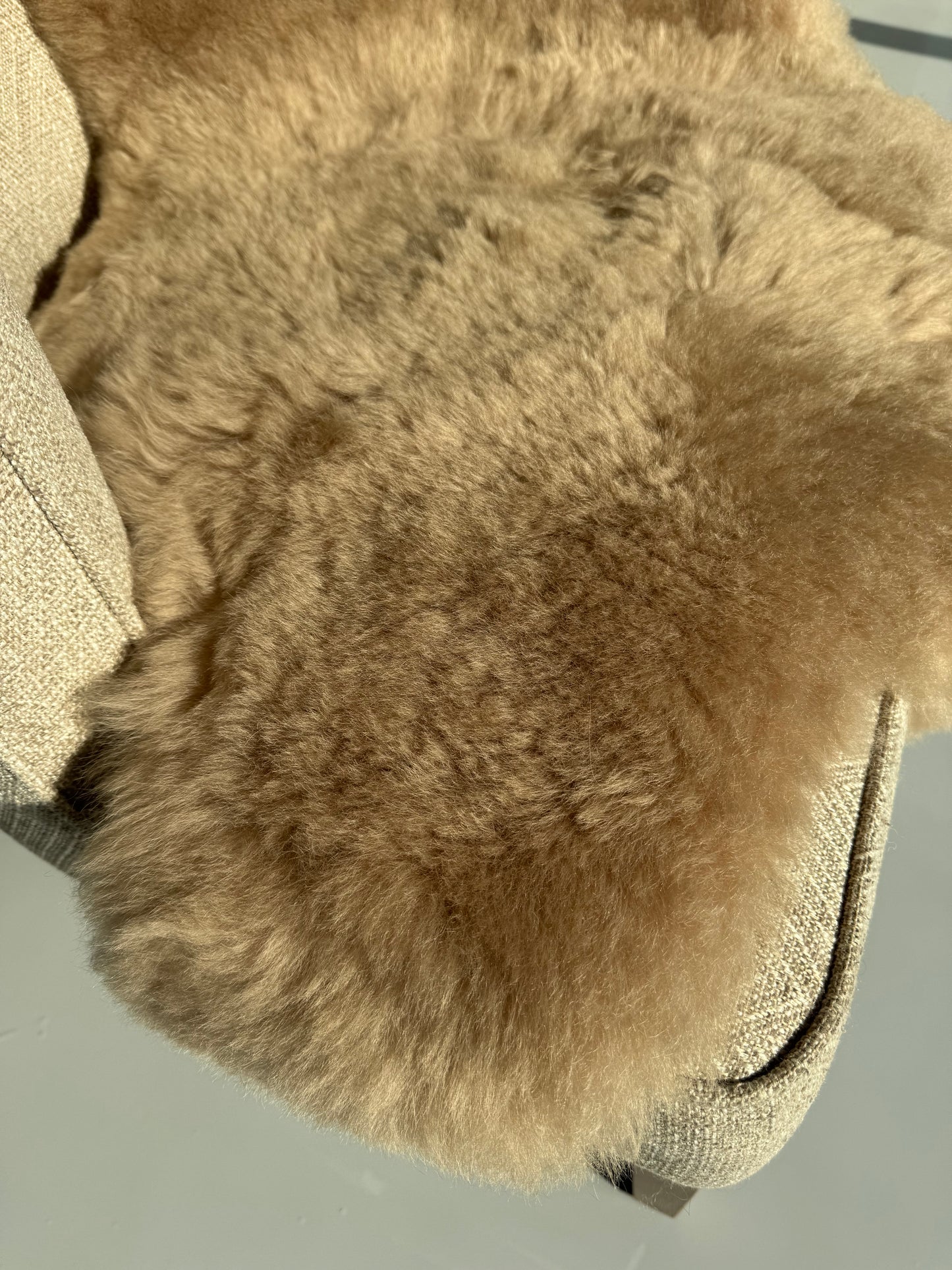 Shorn Nude Icelandic Sheepskin