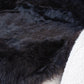 Shorn Black Double Icelandic Sheepskin