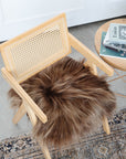 Brown Icelandic Sheepskin Chair Pad