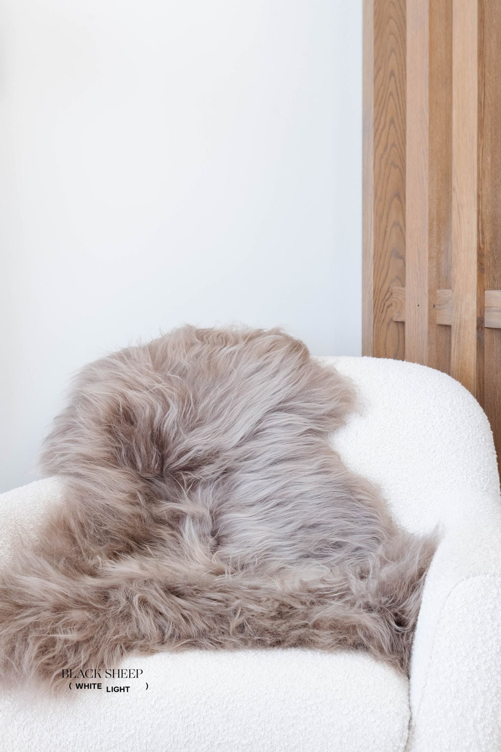 Taupe Icelandic Sheepskin