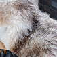 Natural Curly Grey Icelandic Sheepskin