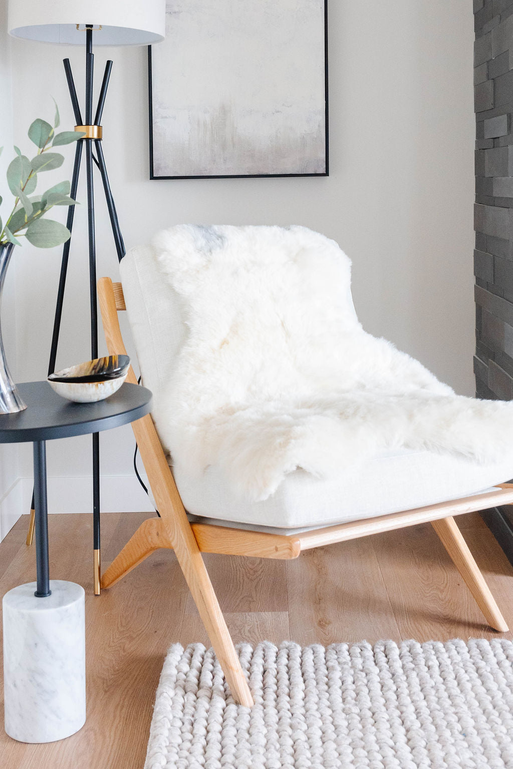 Shorn Spotted Icelandic Sheepskin | Random