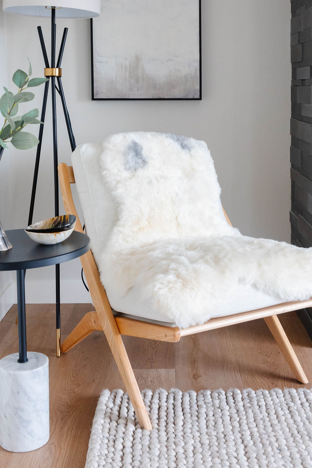 Shorn Spotted Icelandic Sheepskin | Random