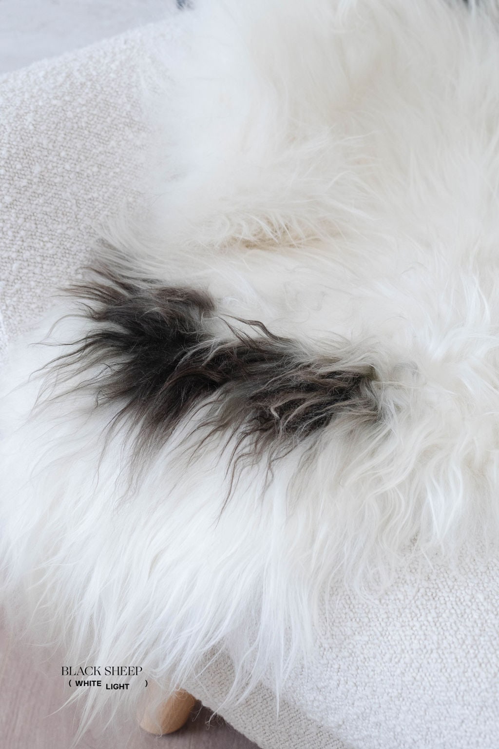 Spotted Icelandic Sheepskin | Minimal