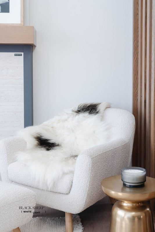 Spotted Icelandic Sheepskin | Minimal