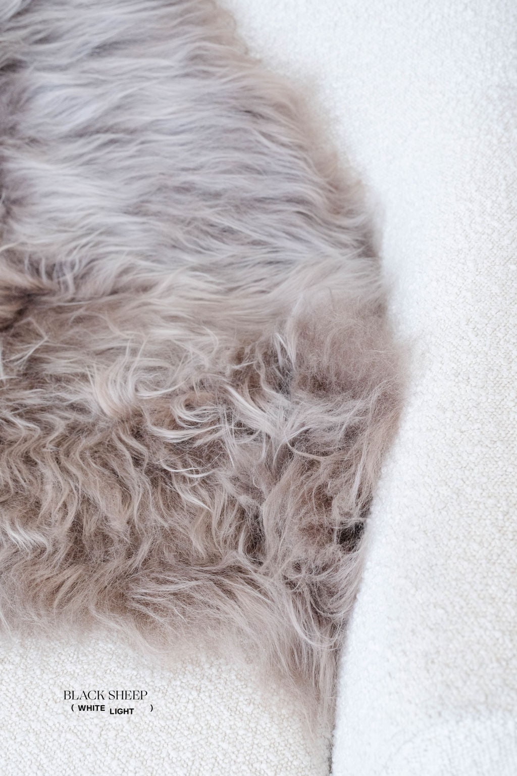 Taupe Icelandic Sheepskin