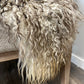 Natural Curly Grey Icelandic Sheepskin