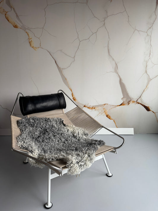 ONE OF A KIND Gotland Grey Medium Wool Sheepskin