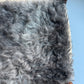 ONE OF A KIND Icelandic Shorn Natural Grey Sheepskin Chair Pad