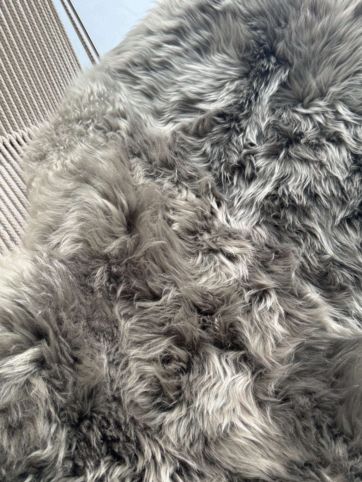 ONE OF A KIND Swedish XL Thyme Green Sheepskin