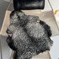 ONE OF A KIND Gotland Dark Edges Medium Wool Sheepskin