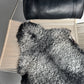 ONE OF A KIND Gotland Dark Edges Medium Wool Sheepskin