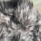 ONE OF A KIND Light Lavender with Grey Tops Icelandic Sheepskin