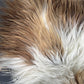 ONE OF A KIND XL Bright Brown Spotted Icelandic Sheepskin