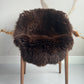 Unique Solid Brown Welsh Sheepskin