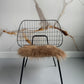 B Grade Camel Icelandic Sheepskin Chair Pad