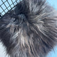 B Grade Black Icelandic Sheepskin Chair Pad