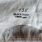 ONE OF A KIND Rusty Grey with White Edges Icelandic Sheepskin