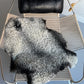 ONE OF A KIND Gotland Medium Wool Dark Edges Sheepskin