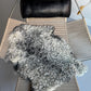 ONE OF A KIND Gotland Medium Wool White/Grey Mix Sheepskin