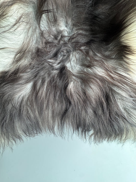 B Grade Dark Grey Icelandic Sheepskin
