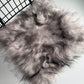 B Grade Natural Grey Icelandic Sheepskin Chair Pad