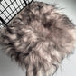 B Grade Natural Grey Icelandic Sheepskin Chair Pad