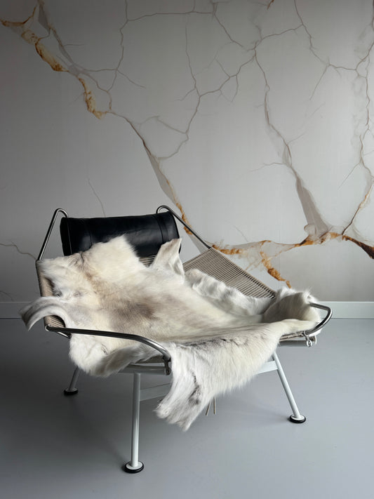 ONE OF A KIND Very Light Reindeer Hide