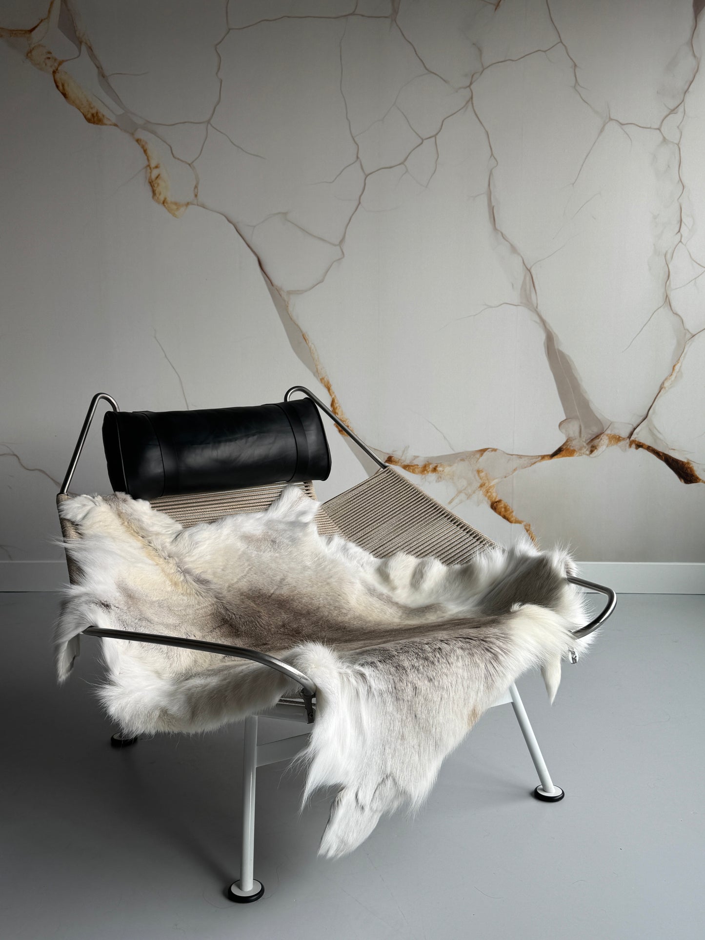 ONE OF A KIND Light Spotted Reindeer Hide