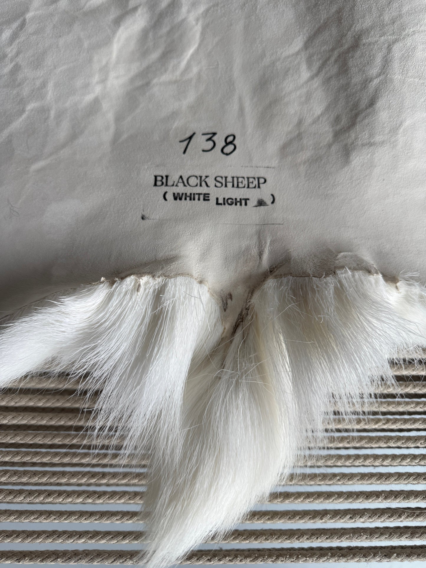 ONE OF A KIND Light Spotted Reindeer Hide