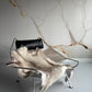 ONE OF A KIND Light Taupe Spotted Reindeer Hide